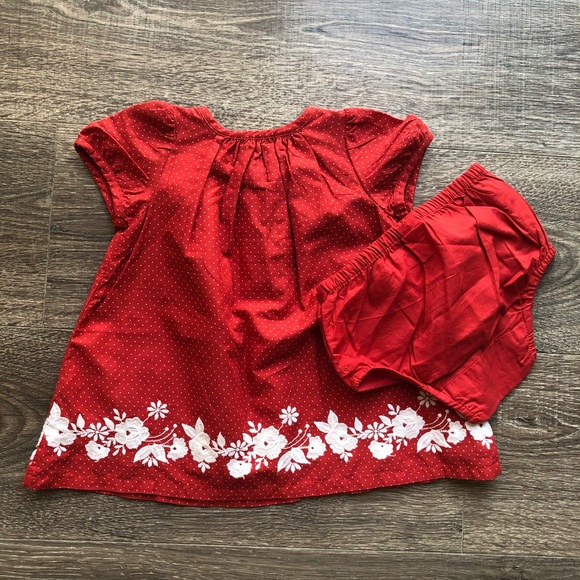 🚫SOLD🚫 Baby Gap Red Polkadot Dress - Picture 6 of 6
